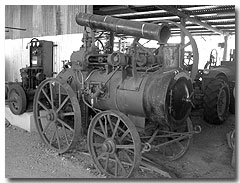One of the smaller operating steam engines at the Gayndah Museum