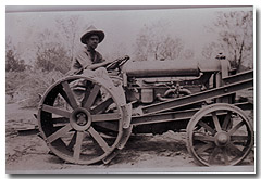 Early technology that made farming easier in the Gayndah region.